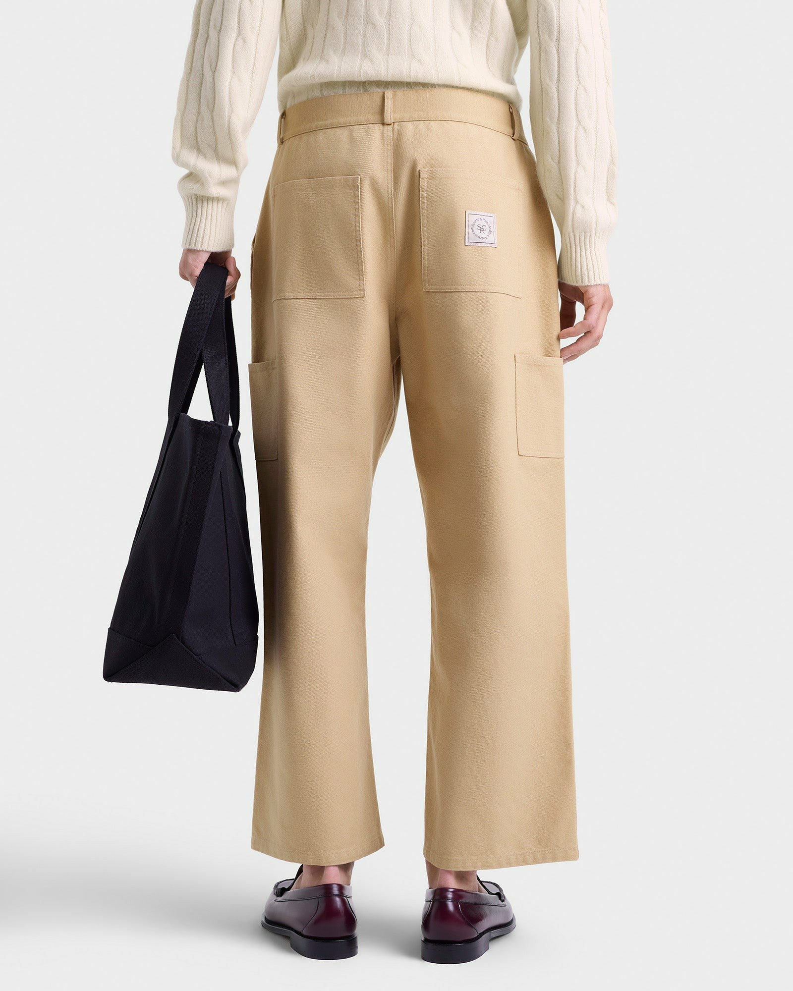 SRHWC Painters Trousers Men - Tan Sporty & Rich Outlet