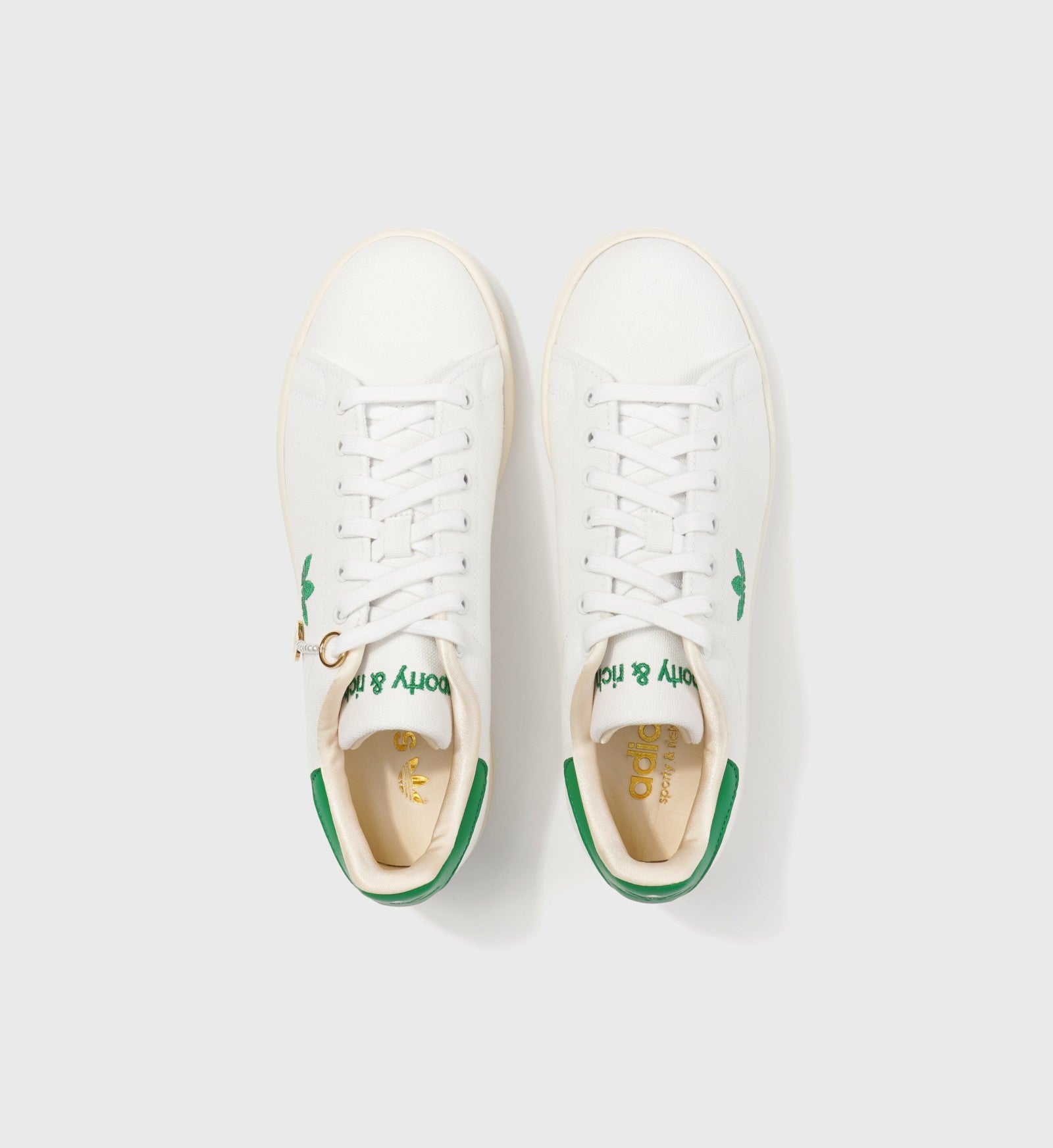 Stan Smith - White/Jolly Green Sporty & Rich Sale