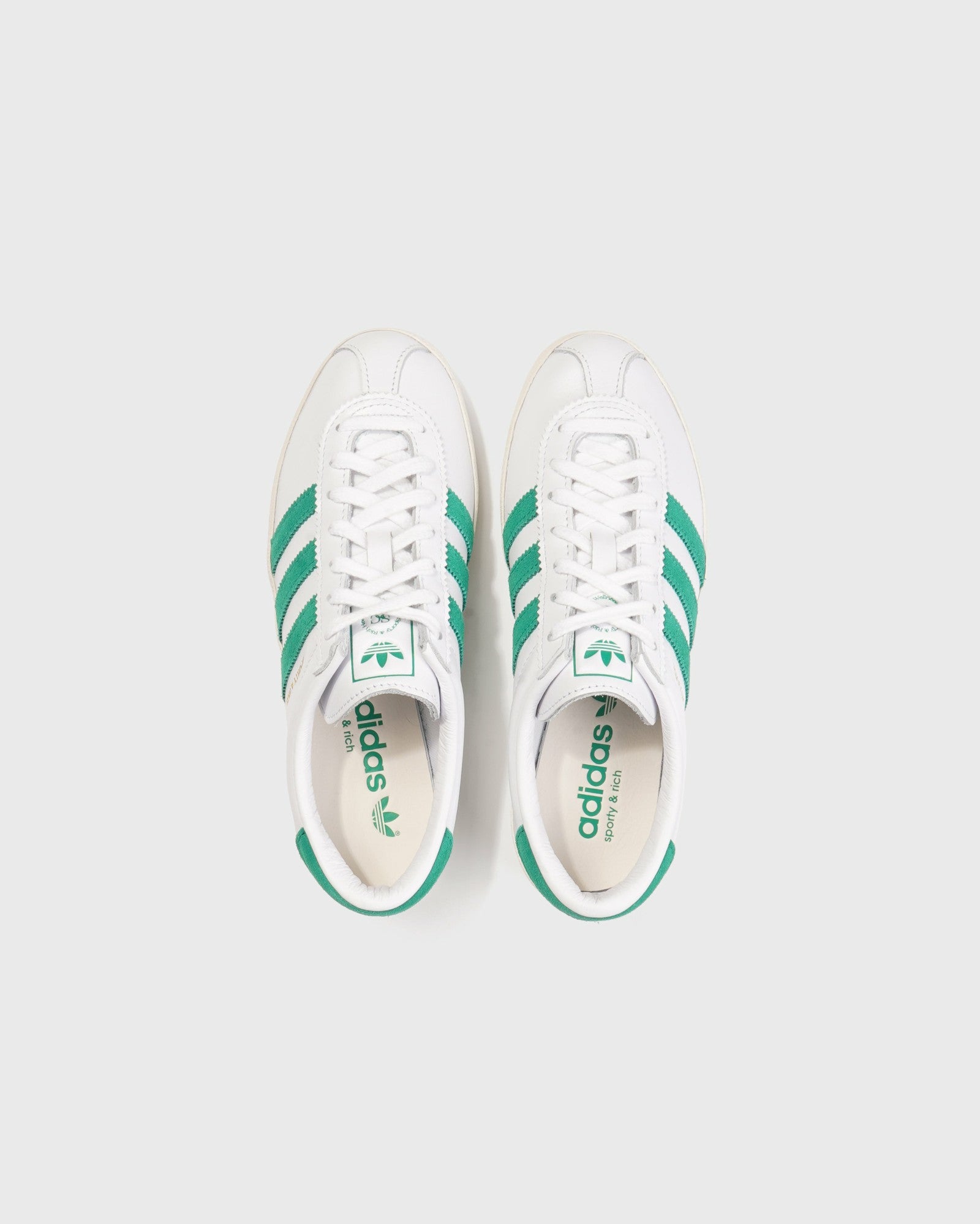 S&R Blanc - White/Court Green Sporty & Rich For Sale