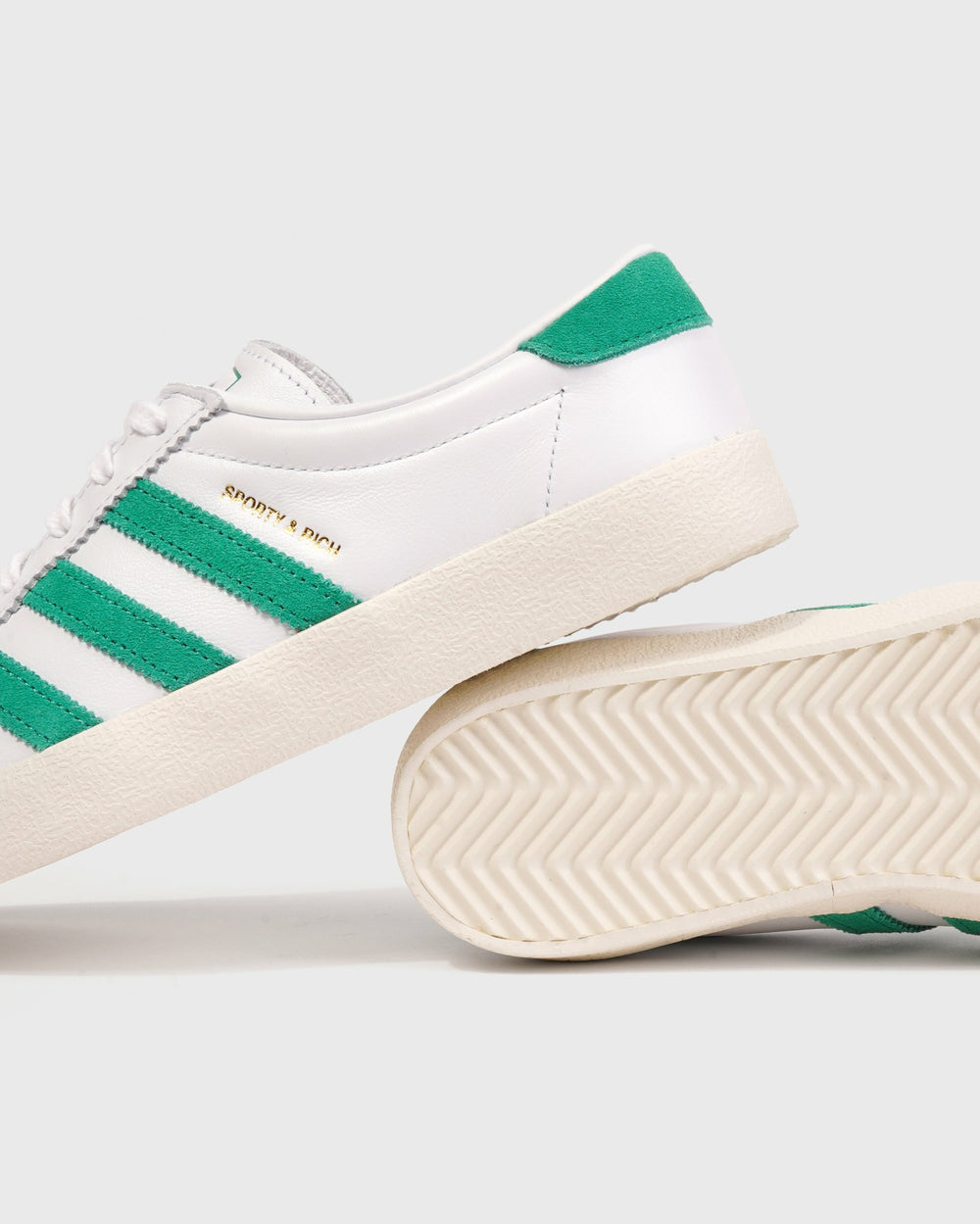 S&R Blanc - White/Court Green Sporty & Rich For Sale