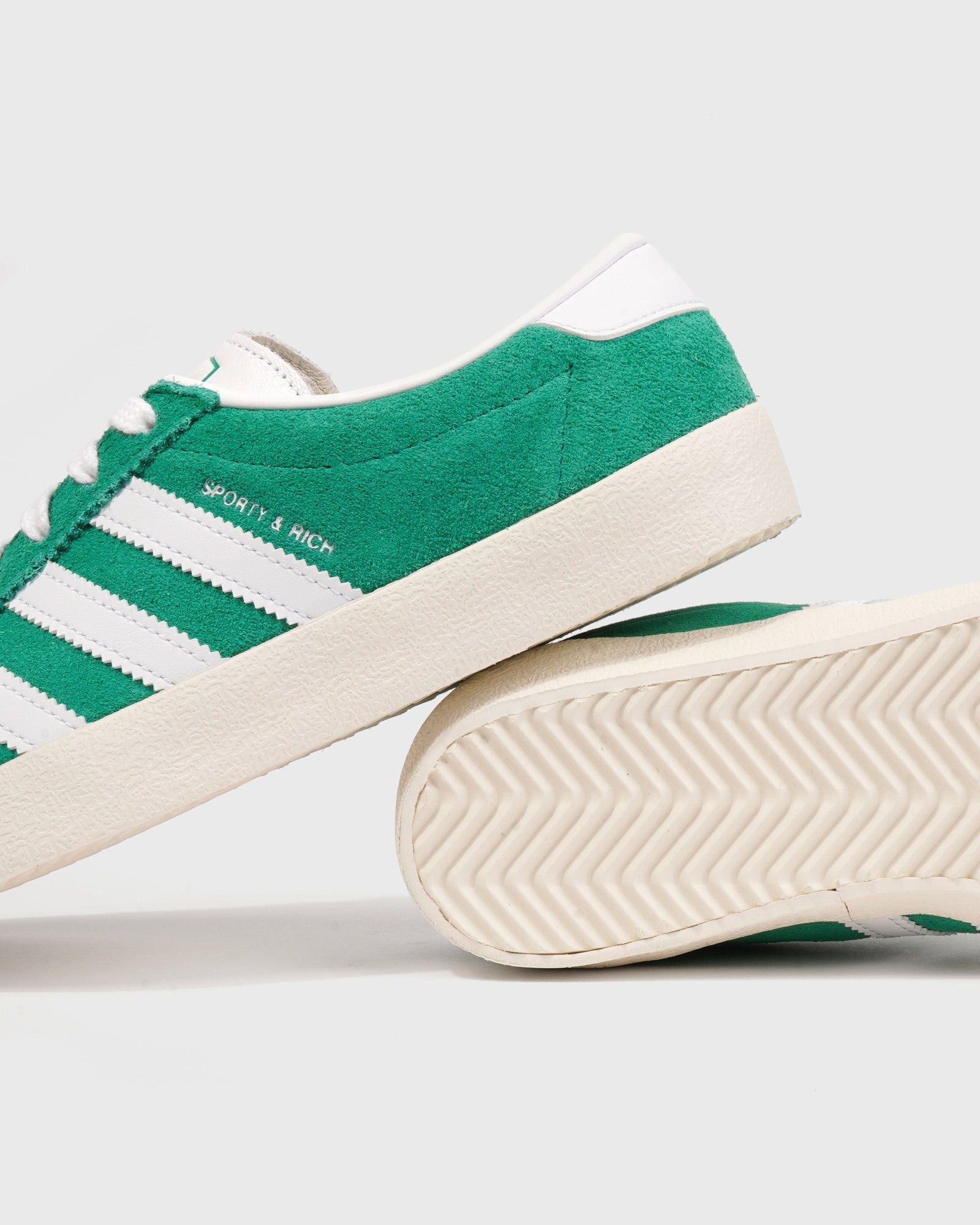 S&R Blanc - Court Green/White Sporty & Rich Outlet