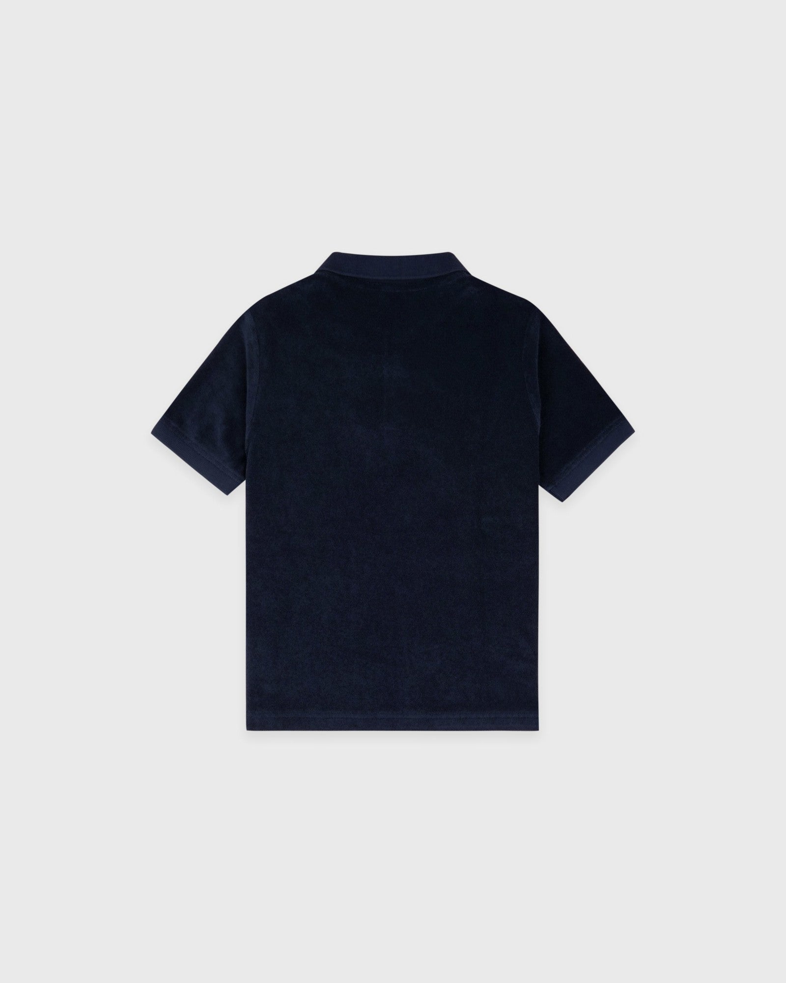 Signature Logo Kids Terry Polo - Dark Navy Sporty & Rich Sale