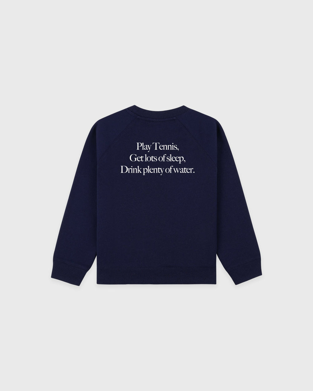 Play Tennis Kids Crewneck - Dark Navy Sporty & Rich For Sale