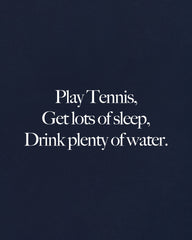 Play Tennis Kids Crewneck - Dark Navy Sporty & Rich For Sale