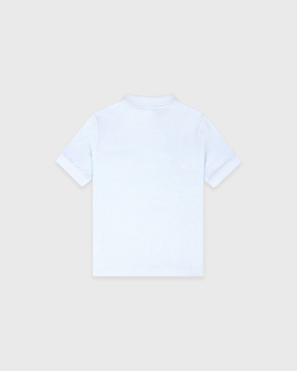 Signature Logo Kids Terry Polo - Ciel Sporty & Rich Outlet