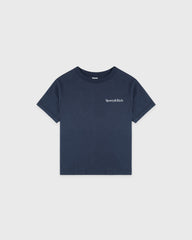 Drink More Water Kids T-Shirt - Light Navy/White Sporty & Rich Online