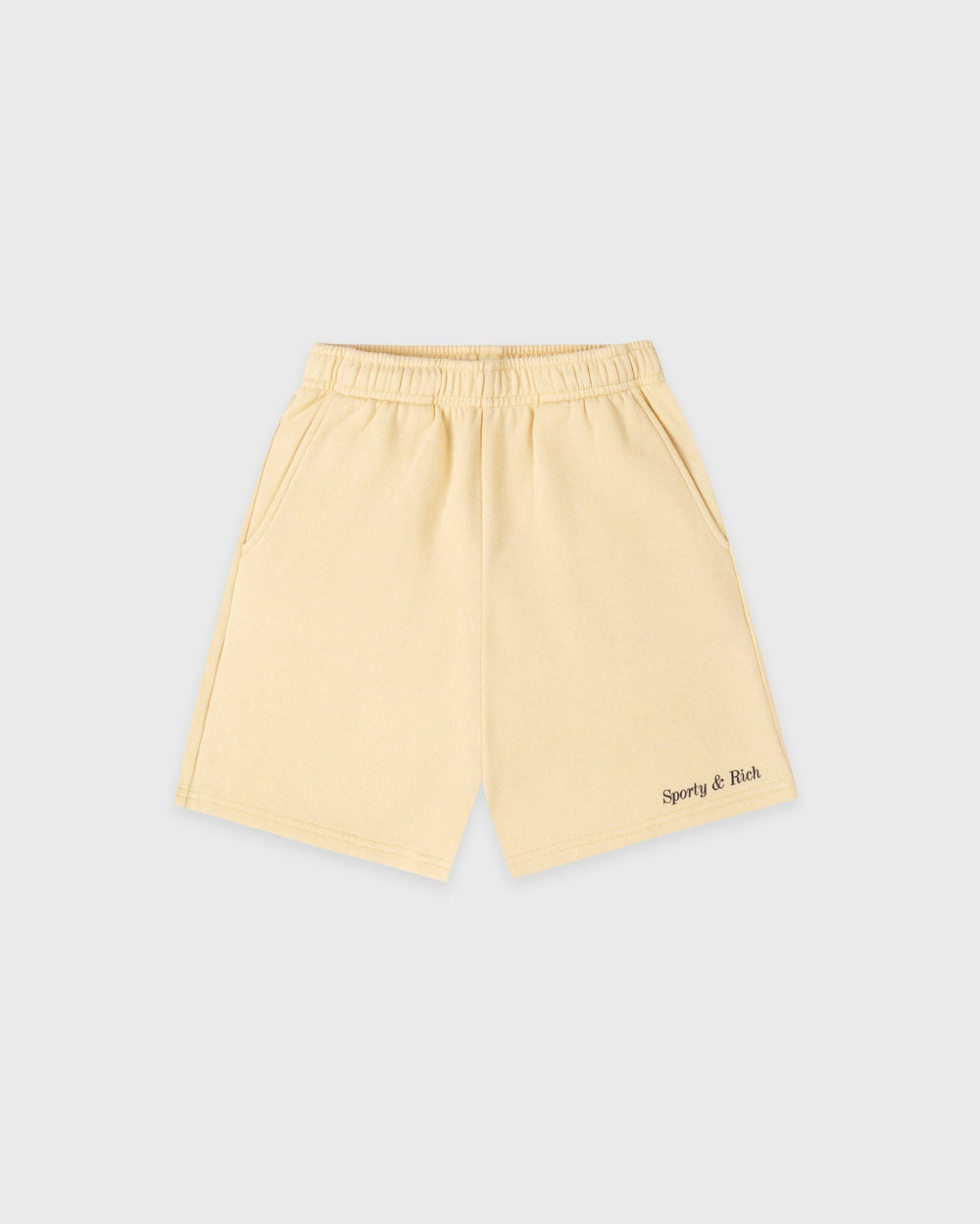 Classic Logo Kids Gym Short - Almond Sporty & Rich Outlet