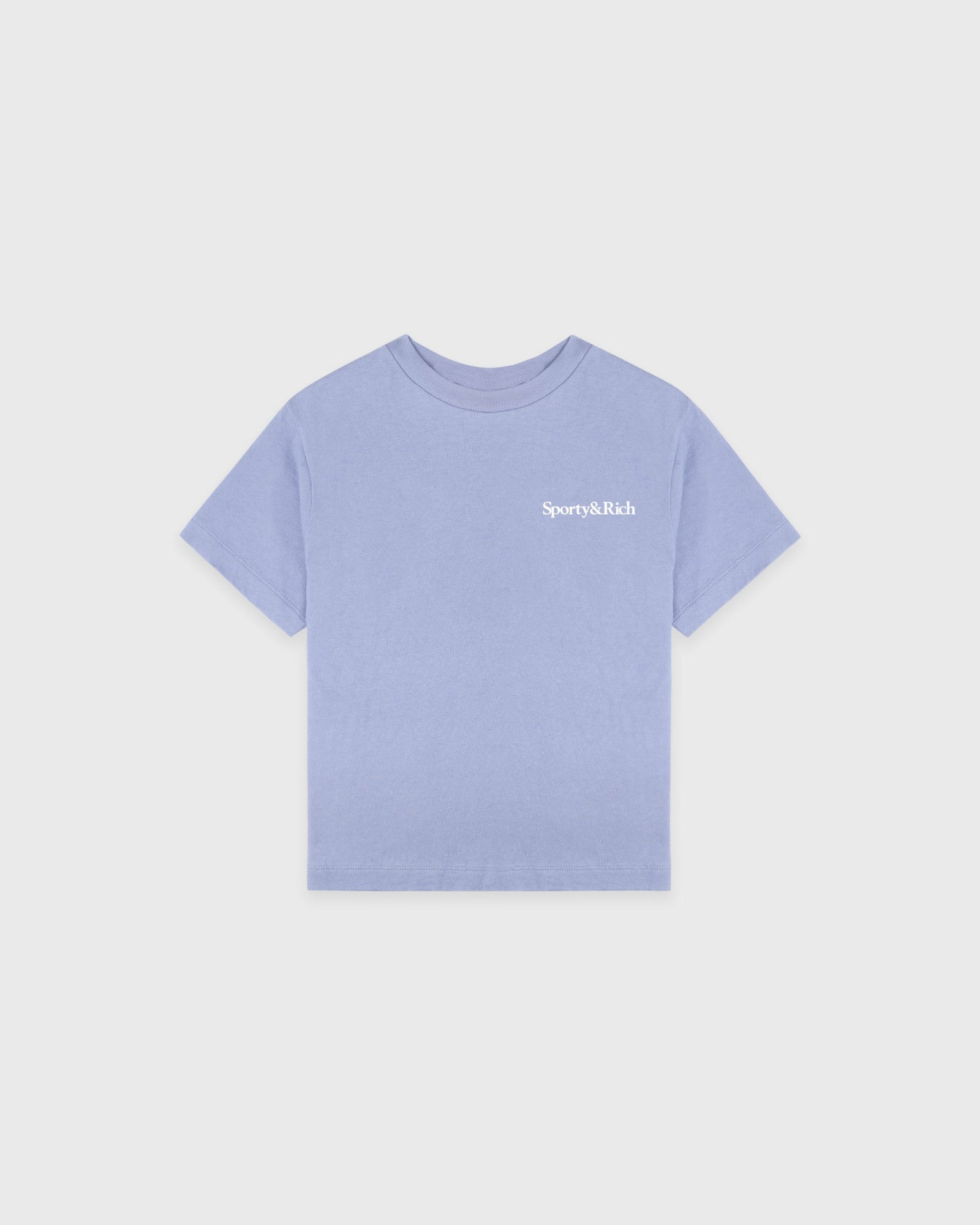 Drink More Water Kids T-Shirt - Periwinkle Sporty & Rich US