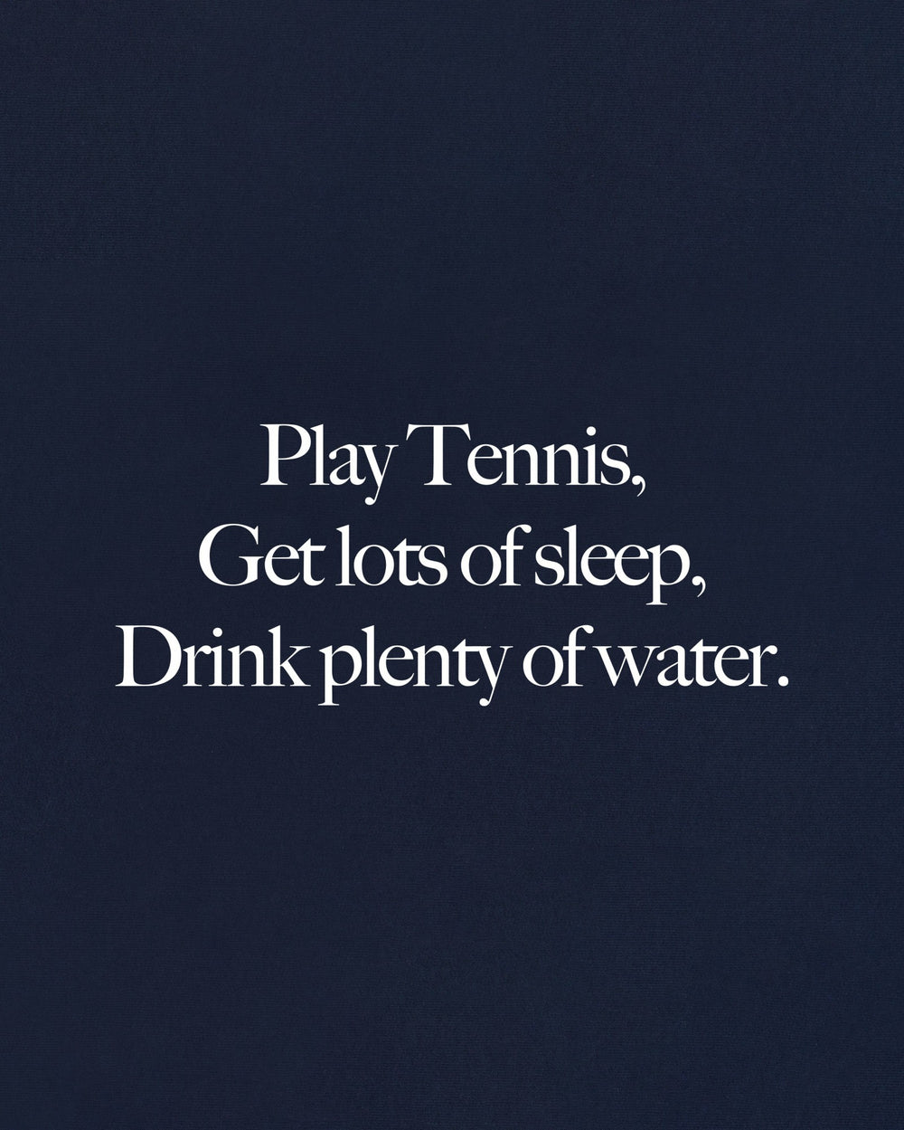 Play Tennis Kids T-Shirt - Dark Navy Sporty & Rich US
