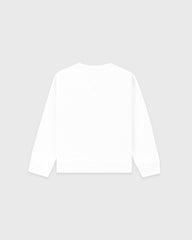Syracuse Kids Crewneck - White Sporty & Rich Discount