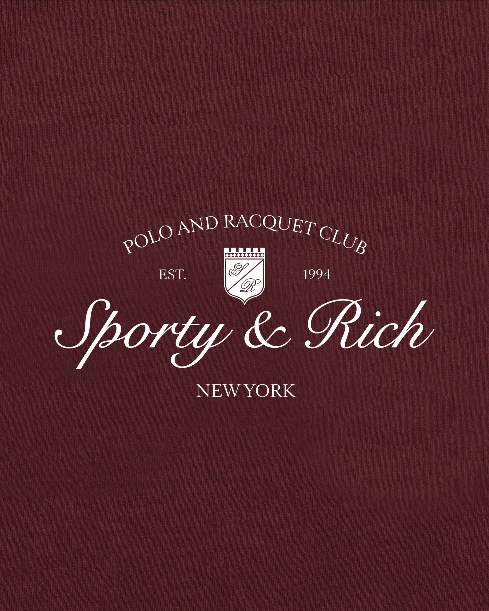 Syracuse Kids T-Shirt - Bordeaux Sporty & Rich US