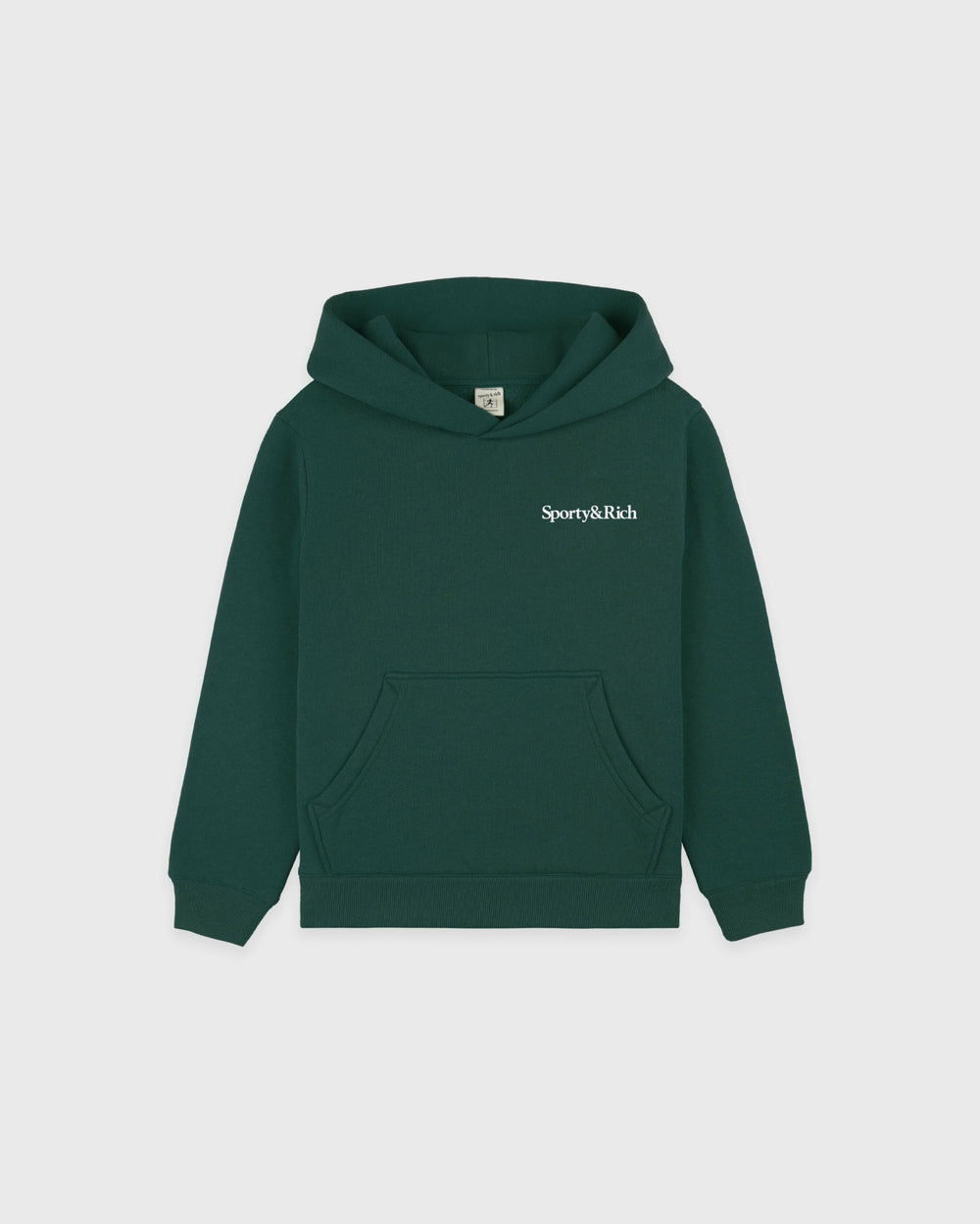 Drink More Water Kids Hoodie - Forest/White Sporty & Rich For Sale