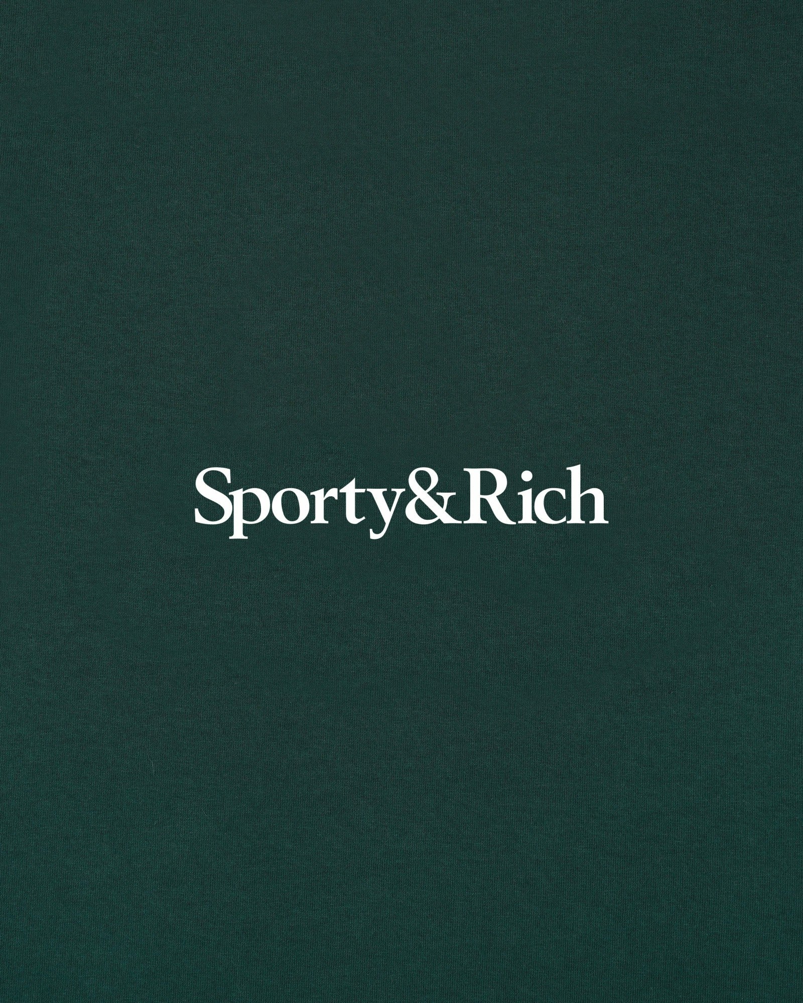 Serif Logo Kids Sweatpant - Forest/White Sporty & Rich Outlet