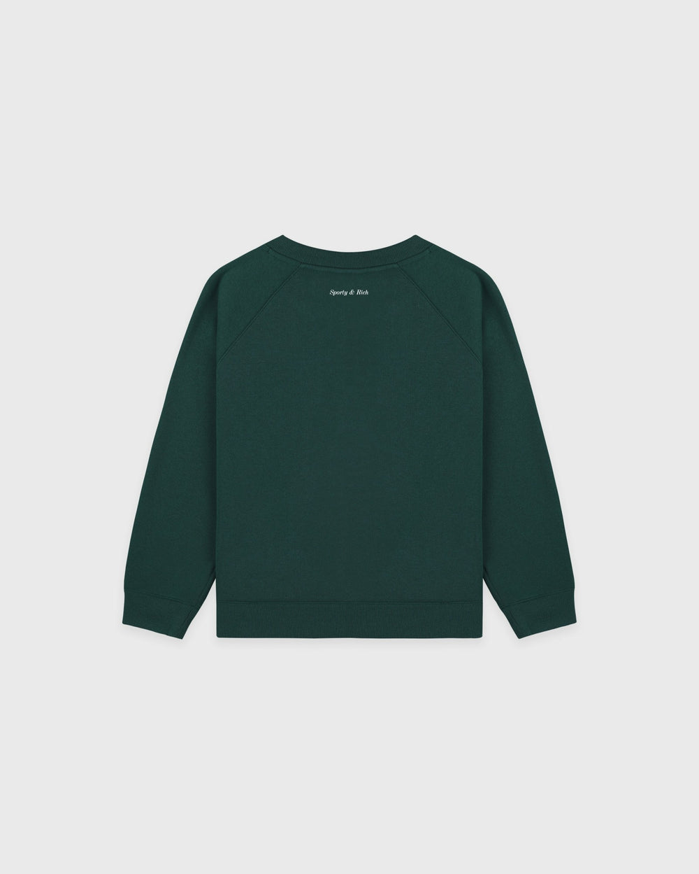 Be Nice Kids Crewneck - Forest/White Sporty & Rich US