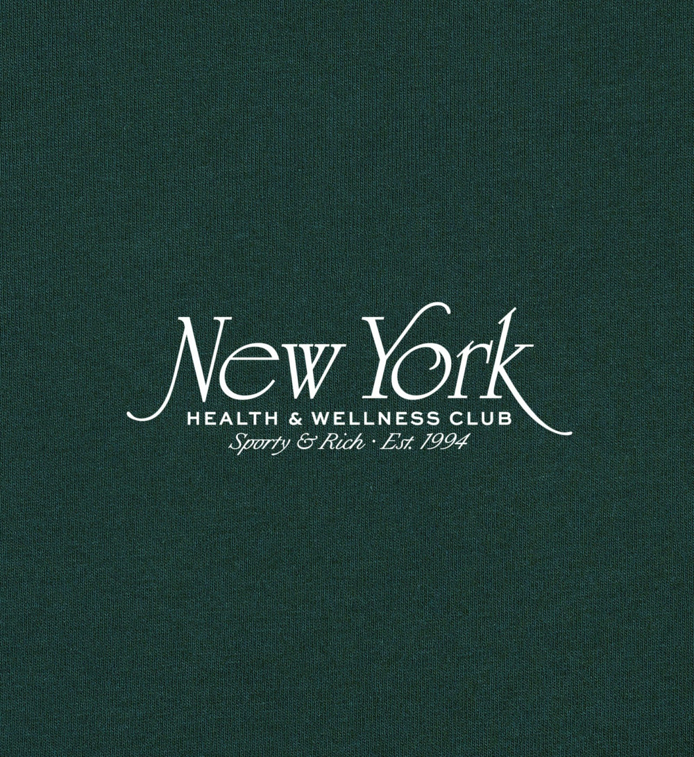 NY 94 Kids Crewneck - Forest/White Sporty & Rich Sale