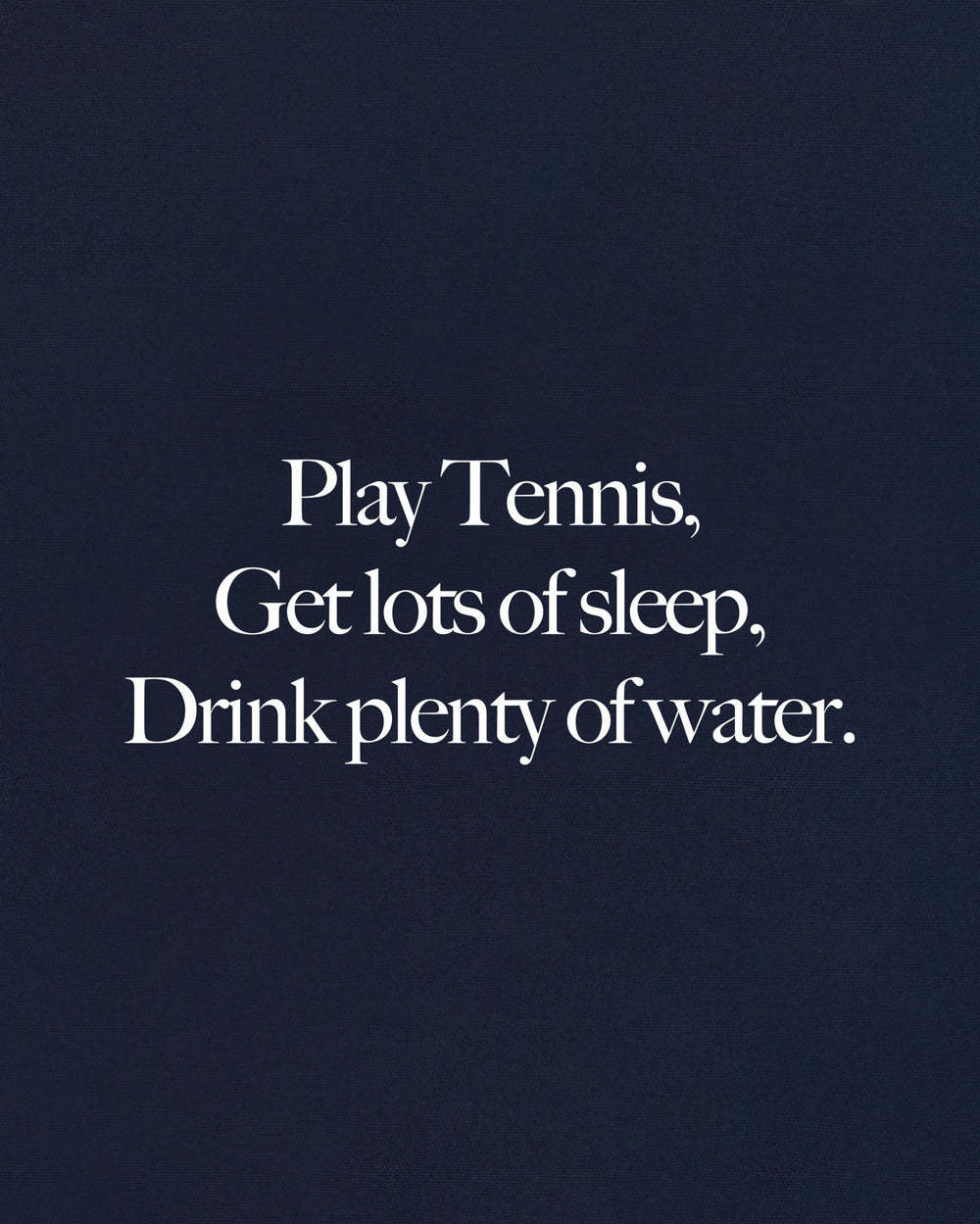 Play Tennis Kids Hoodie - Navy/White Sporty & Rich Sale