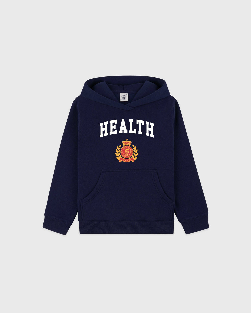 NY Health Crest Kids Hoodie - Navy Sporty & Rich Discount