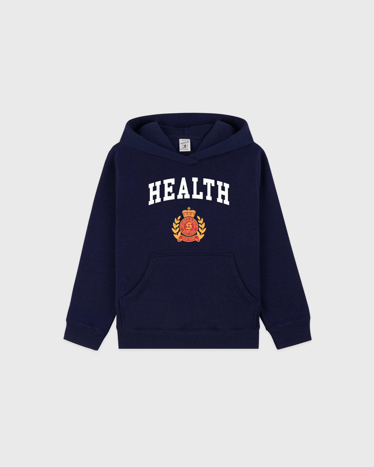 NY Health Crest Kids Hoodie - Navy Sporty & Rich Discount
