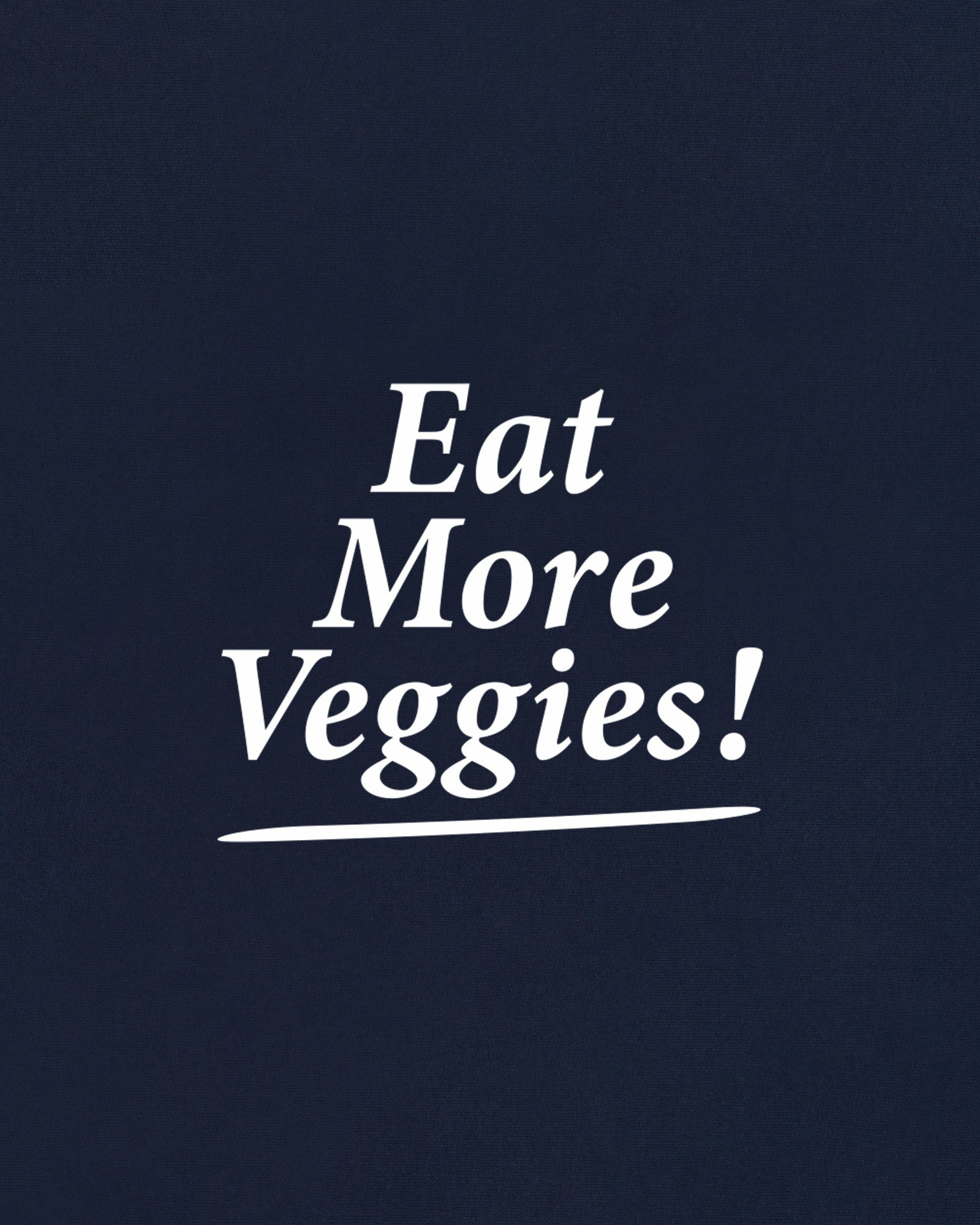 Eat More Veggies Kids Crewneck - Navy/White Sporty & Rich Outlet