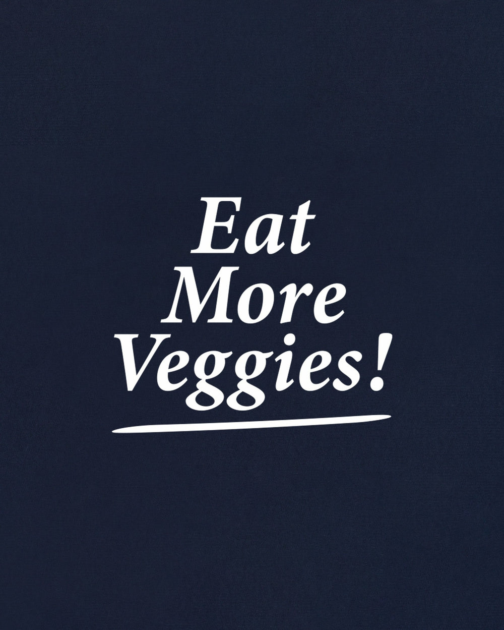 Eat More Veggies Kids Crewneck - Navy/White Sporty & Rich Outlet