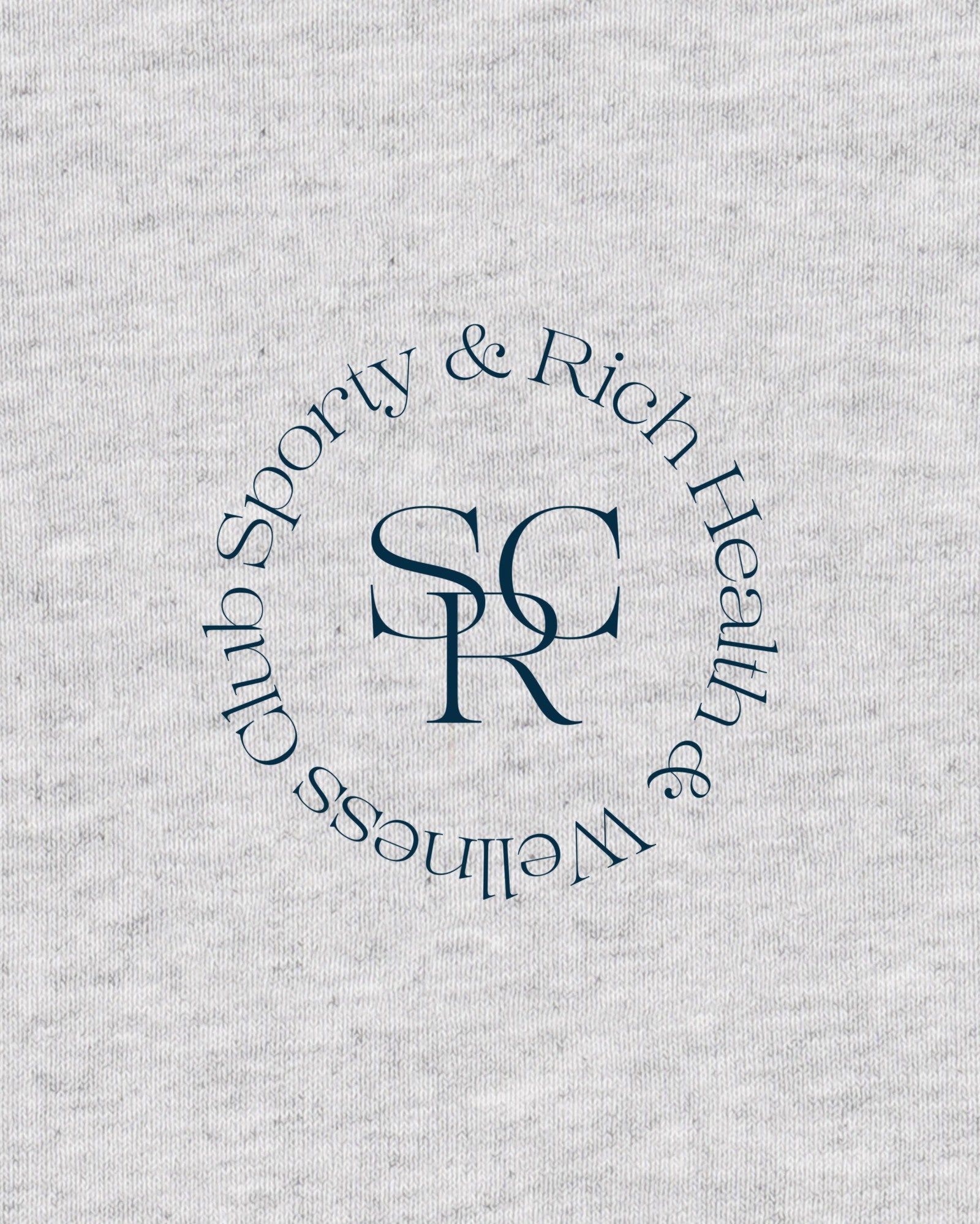 SRHWC Kids Hoodie - Heather Gray/Navy Sporty & Rich US