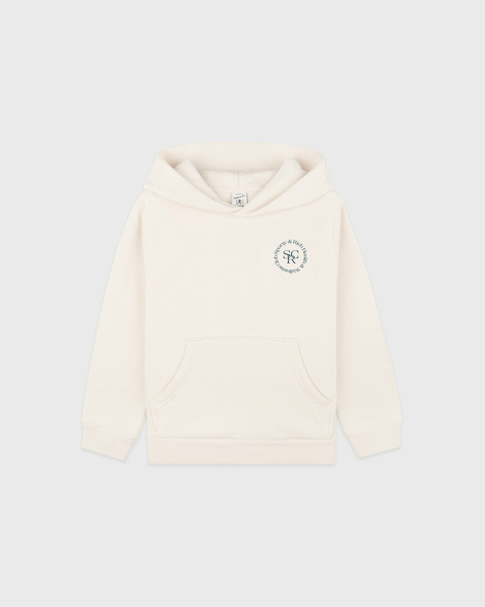SRHWC Kids Hoodie - Cream/Navy Sporty & Rich Online
