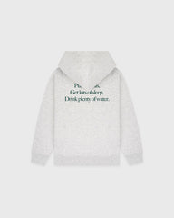 Play Tennis Kids Hoodie - Heather Gray/Forest Sporty & Rich For Sale