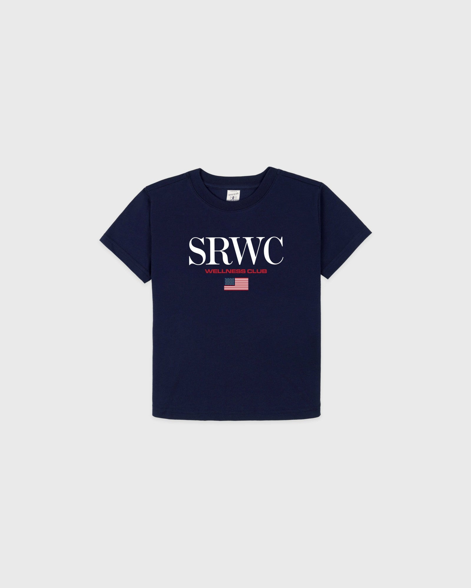 Nautical Kids T-Shirt - Navy/White/Ruby Sporty & Rich For Sale