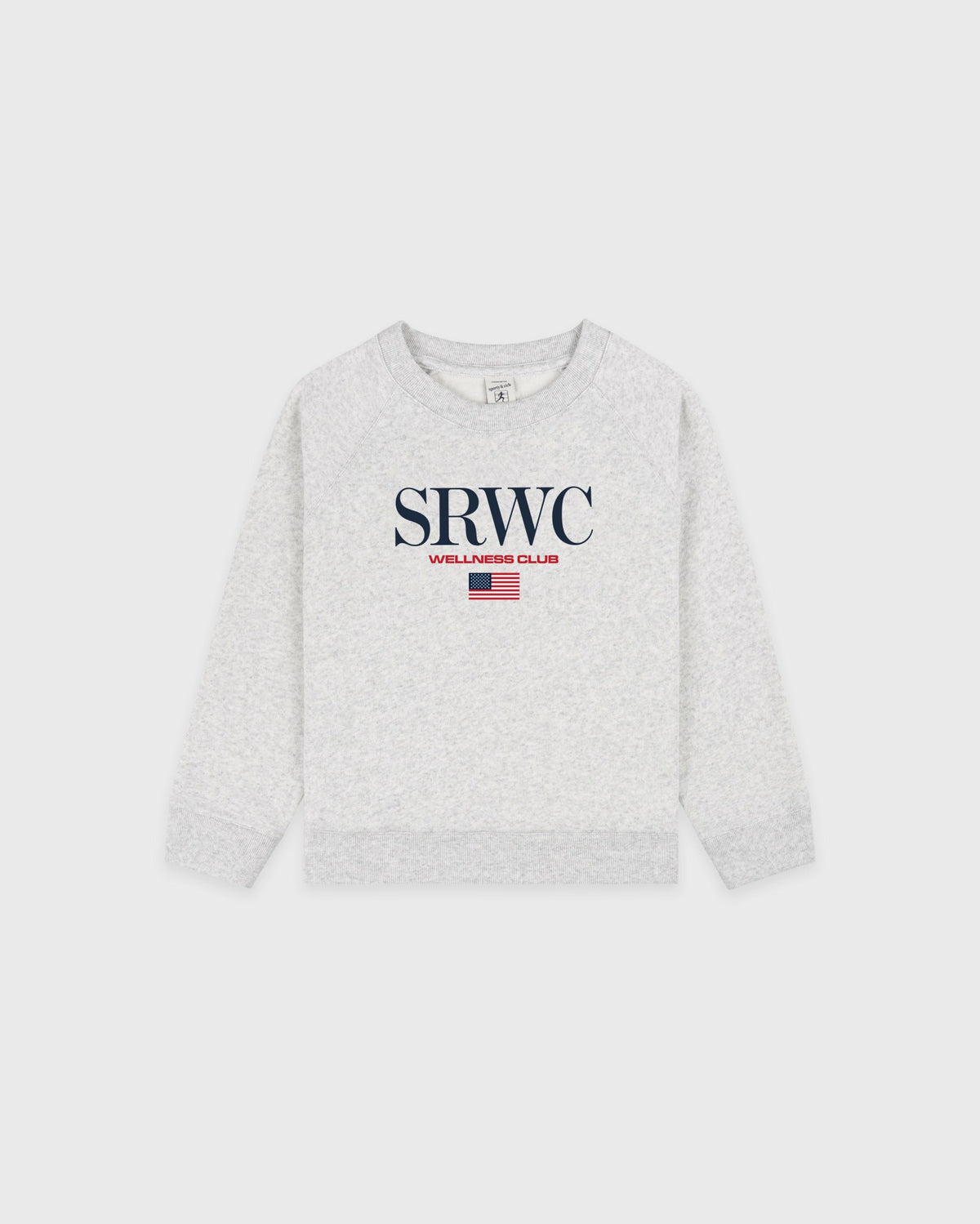 Nautical Kids Crewneck - Heather Gray Sporty & Rich US