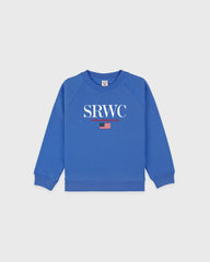 Nautical Kids Crewneck - Team Blue Sporty & Rich US