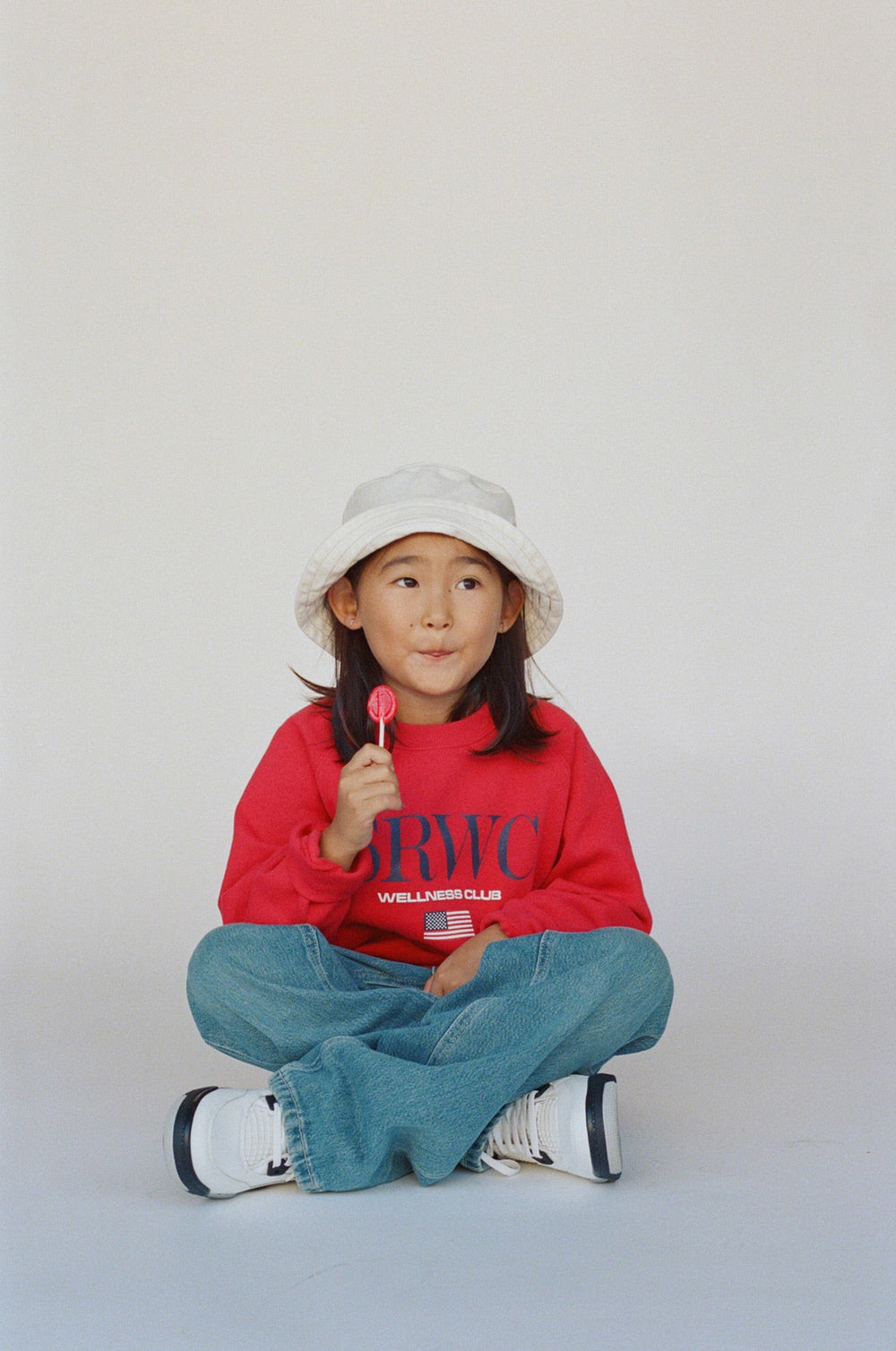 Nautical Kids Crewneck - Ruby Sporty & Rich Sale