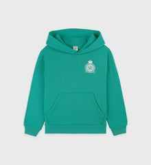 Royal Club Kids Hoodie - Spring Green/White Sporty & Rich Online
