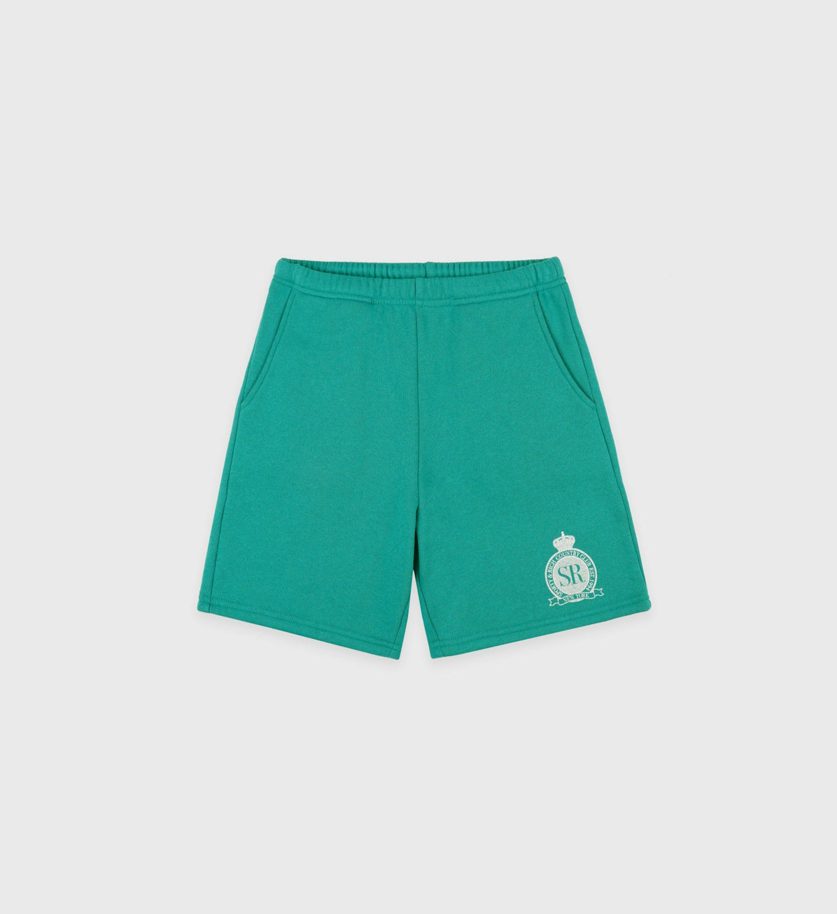 Royal Club Kids Gym Short - Spring Green/White Sporty & Rich Discount