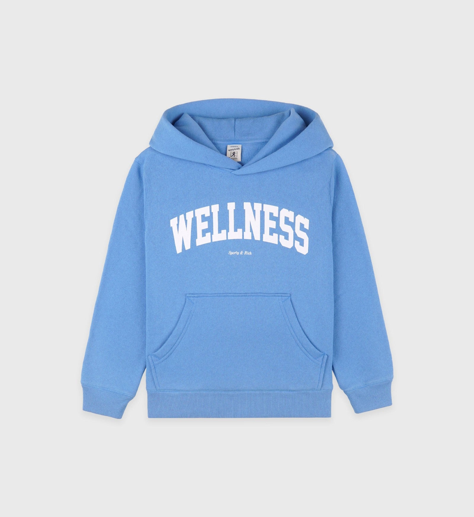 Wellness Ivy Kids Hoodie - Juniper/White Sporty & Rich For Sale