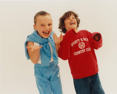Wellness Ivy Kids Sweatpant - Juniper/White Sporty & Rich Outlet