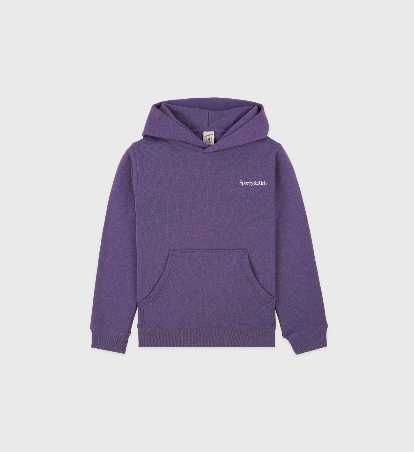 Health is Wealth Kids Hoodie - Dusty Grape Sporty & Rich Sale