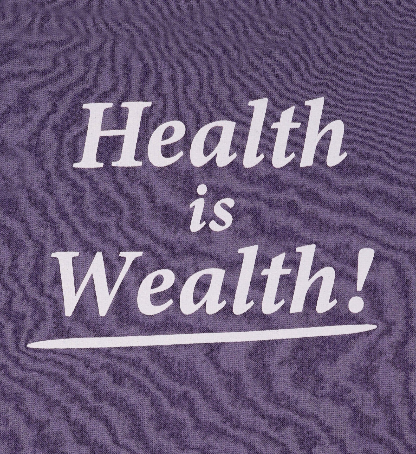 Health is Wealth Kids Hoodie - Dusty Grape Sporty & Rich Sale
