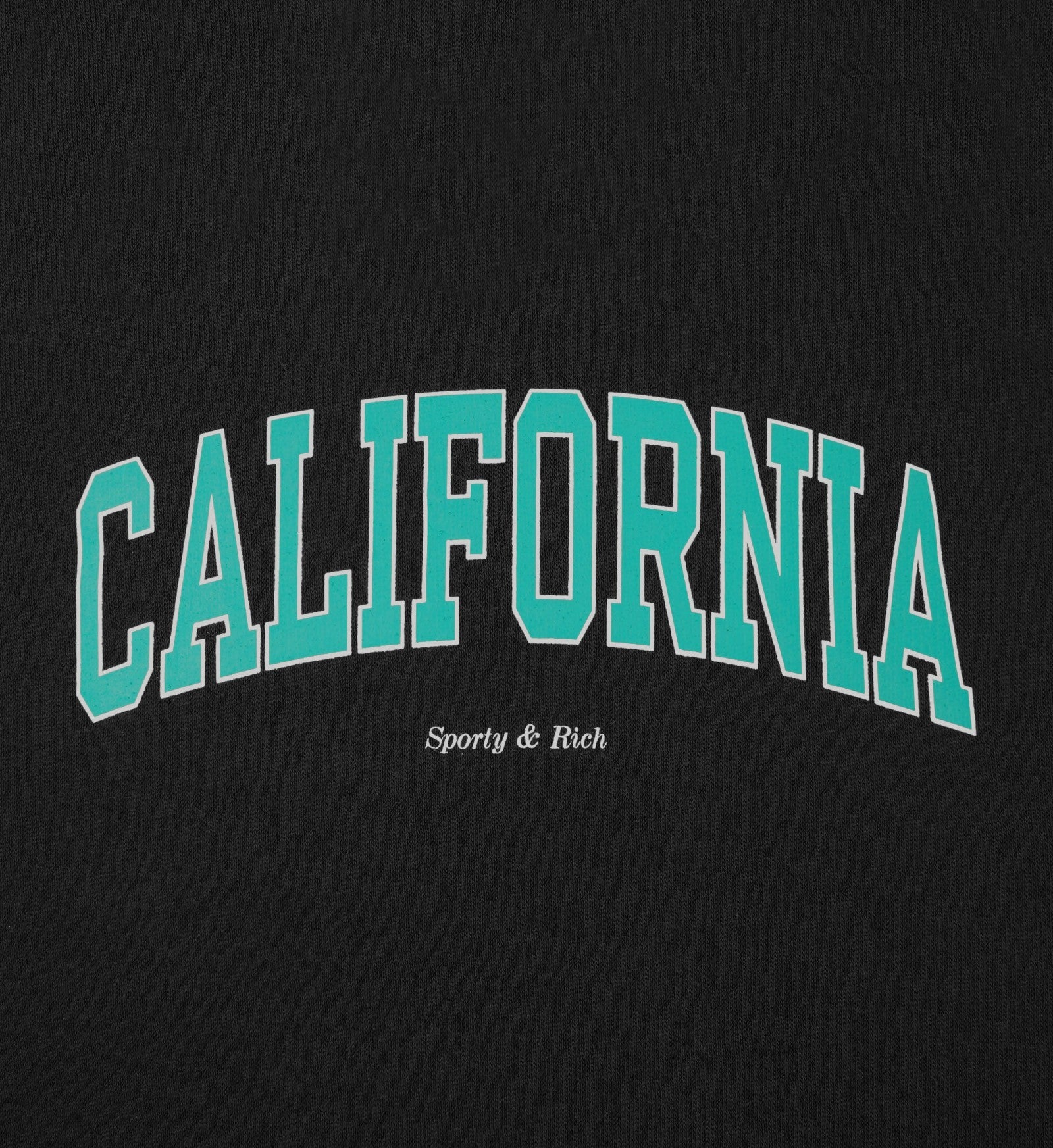 California Kids Hoodie - Faded Black/Spring Green Sporty & Rich Discount