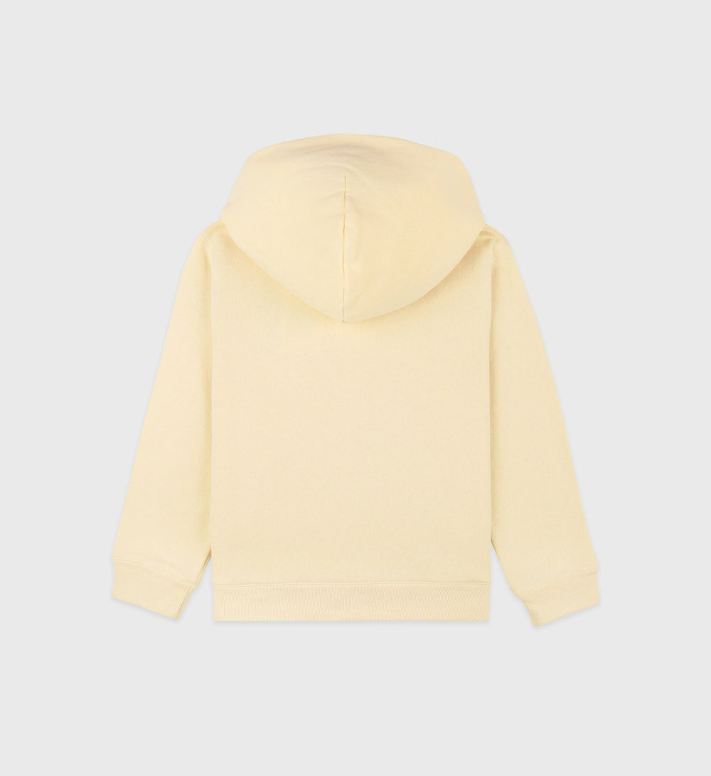 California Emblem Kids Hoodie - Almond/Navy Sporty & Rich Outlet