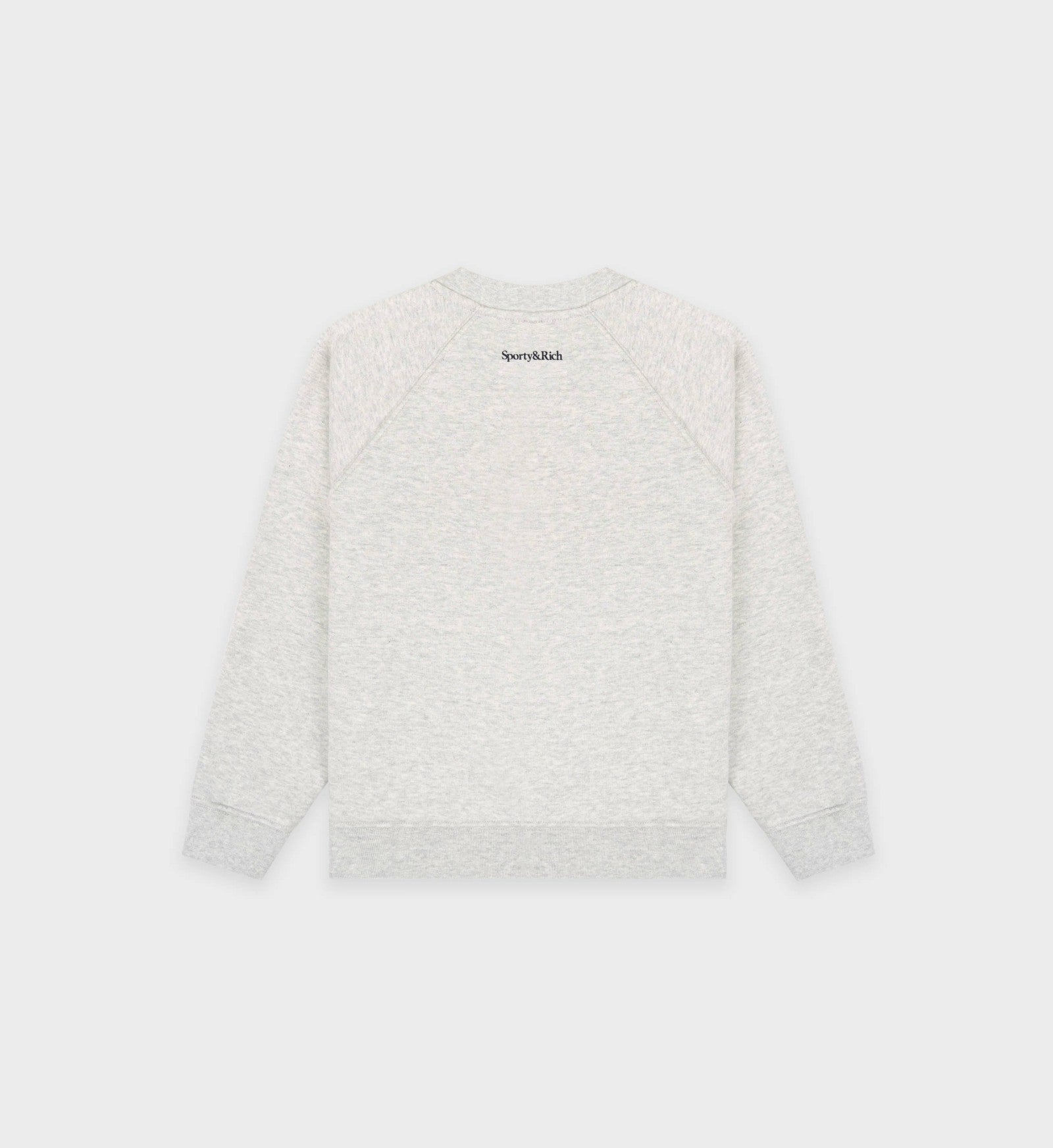California Emblem Kids Crewneck - Heather Gray/Forest Sporty & Rich US