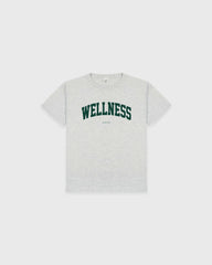 Wellness Ivy Kids T-Shirt - Heather Gray/Forest Sporty & Rich For Sale