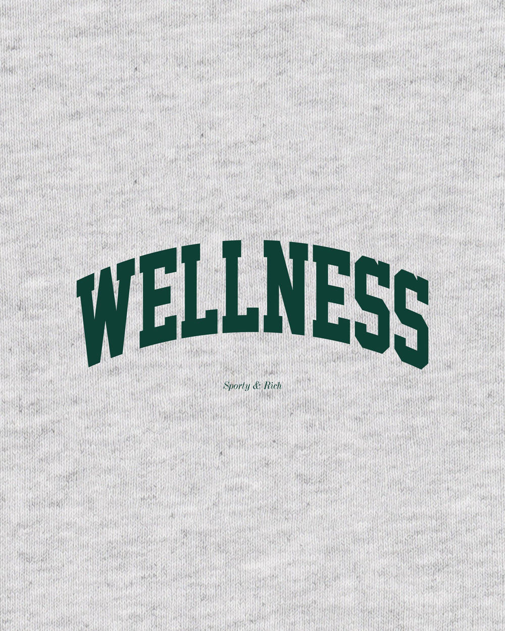 Wellness Ivy Kids T-Shirt - Heather Gray/Forest Sporty & Rich For Sale