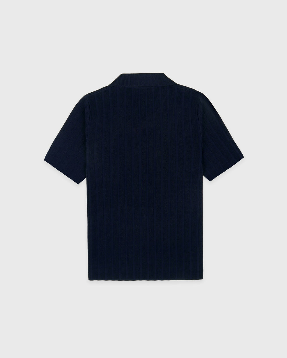 SRC Ribbed Polo - Dark Navy/White Sporty & Rich For Sale