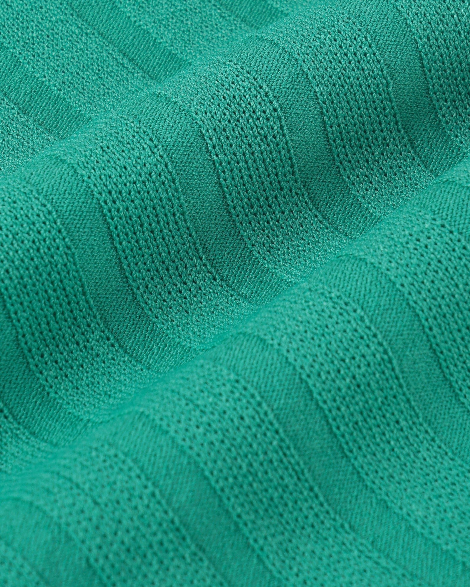 SRC Ribbed Polo - Amalfi Green/White Sporty & Rich Discount