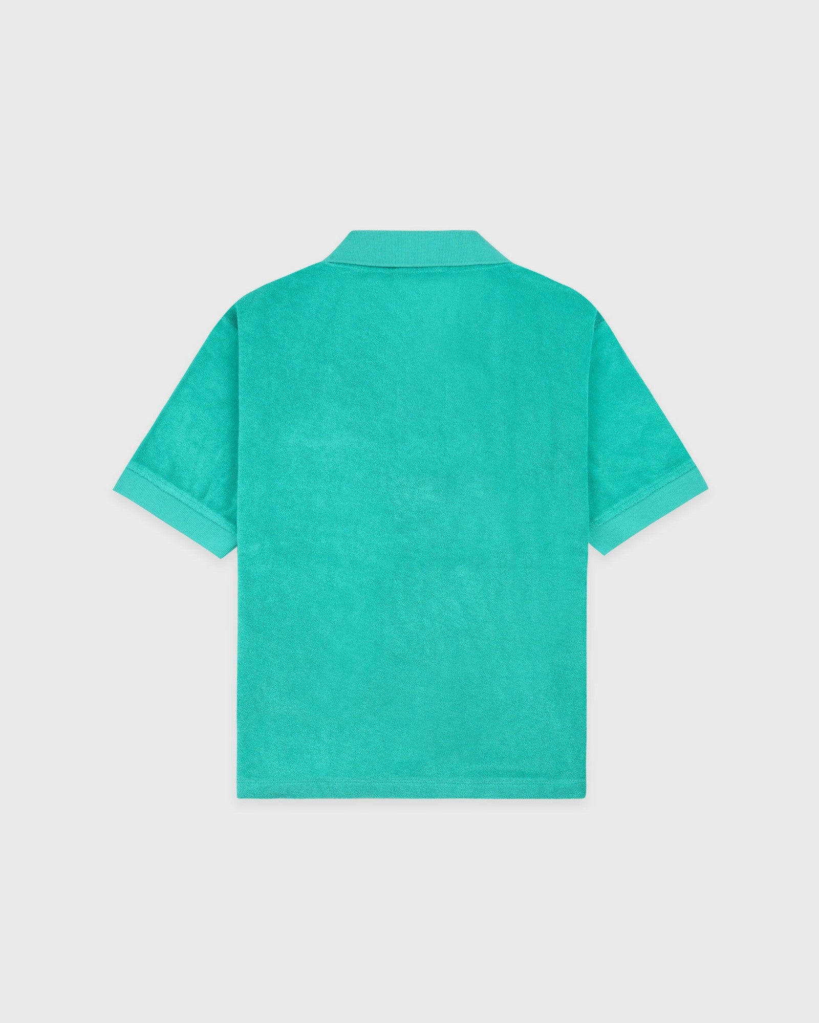 Signature Logo Terry Polo - Amalfi Green/White Sporty & Rich For Sale