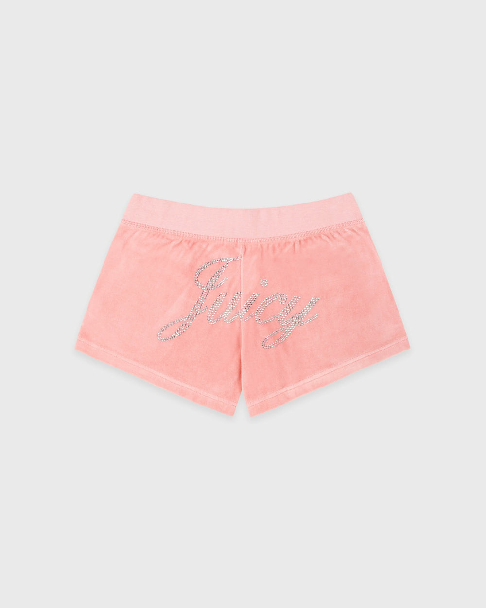 Juicy Script Velour Short - Rose Sporty & Rich Online