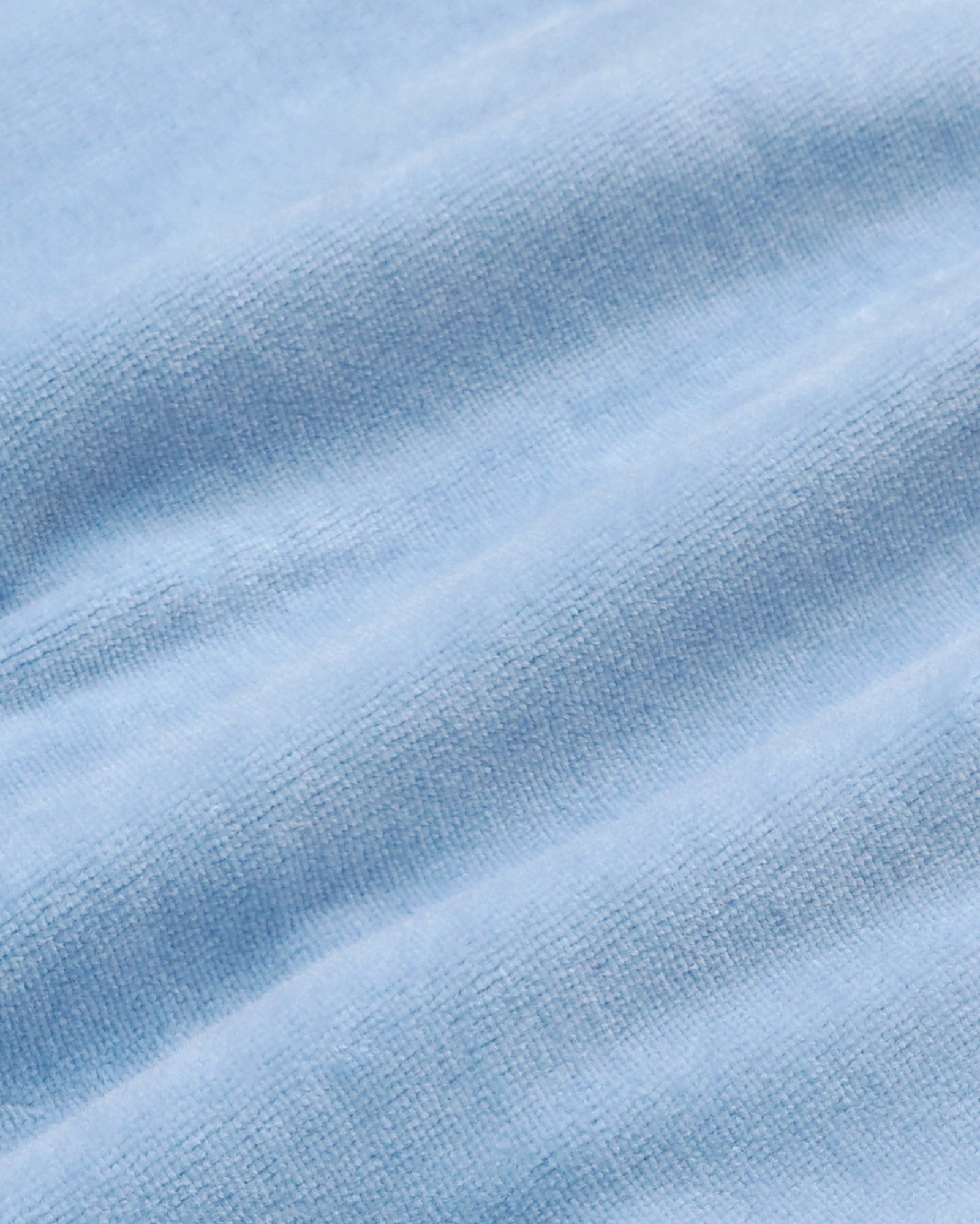 Juicy Script Velour Short - Sky Blue Sporty & Rich Discount