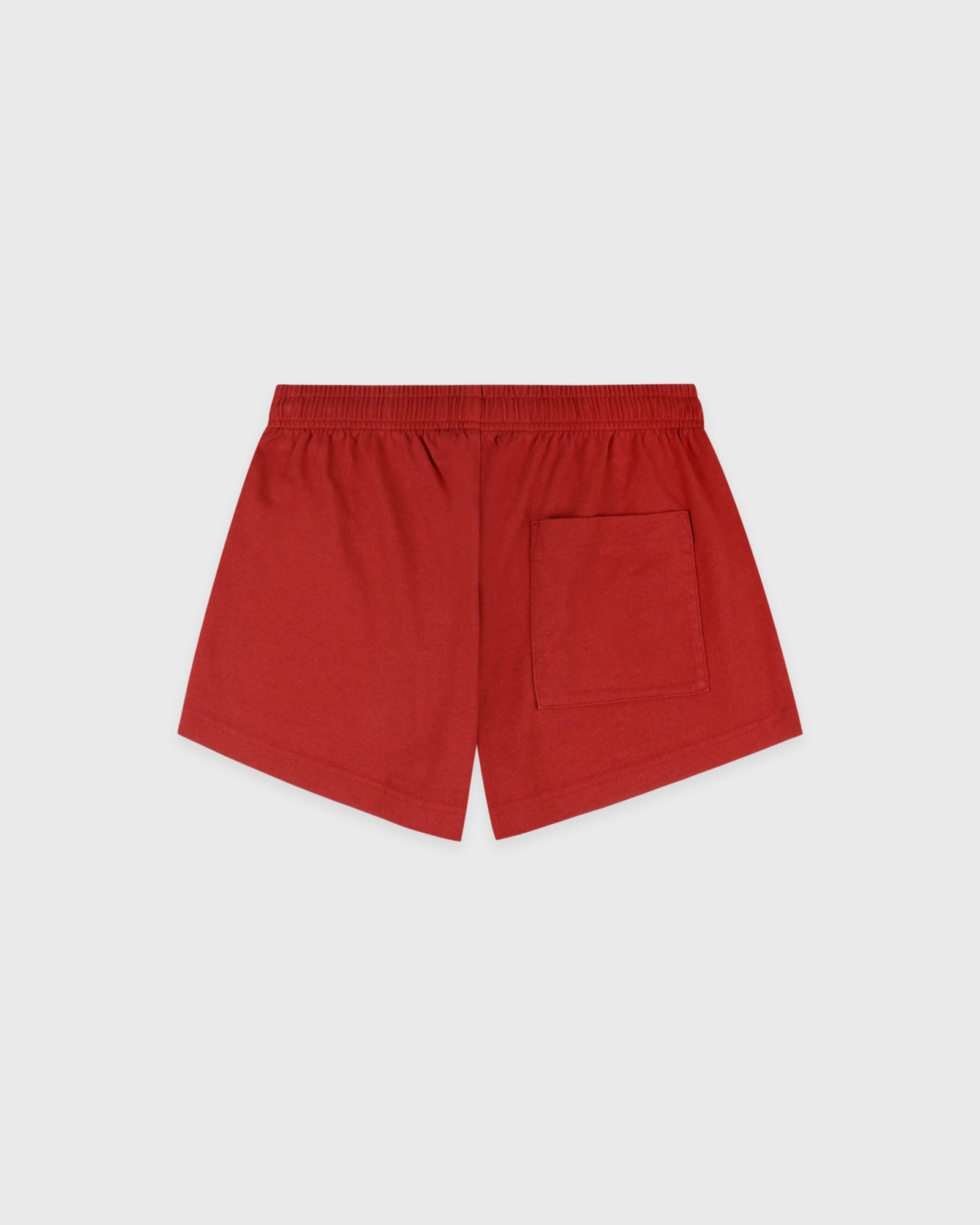 Serif Logo Embroidered Disco Short - Faded Merlot/White Sporty & Rich Online