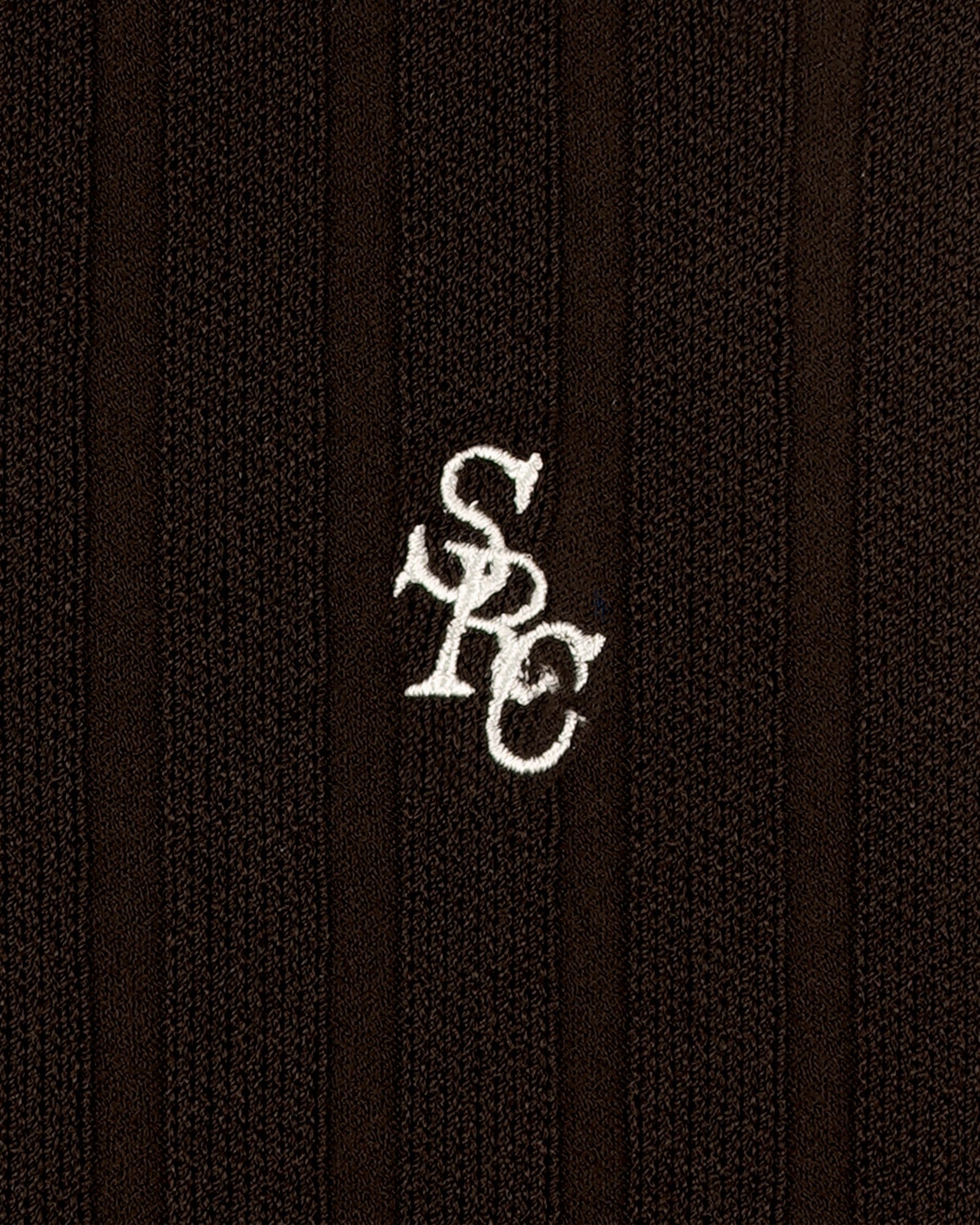 SRC Ribbed Polo - Cioco Sporty & Rich For Sale