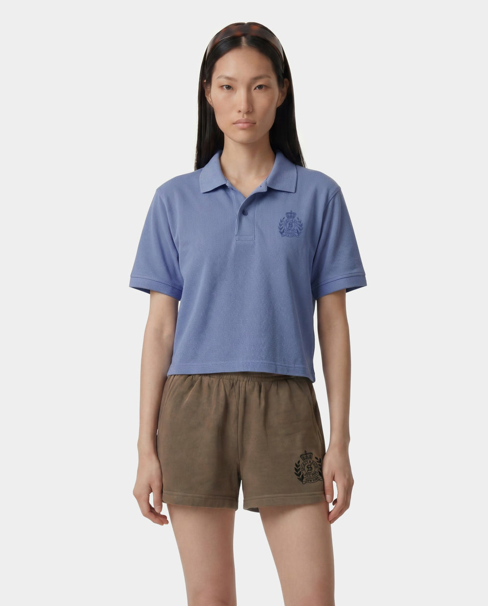 NY Crest Pique Polo - Softee Sporty & Rich US